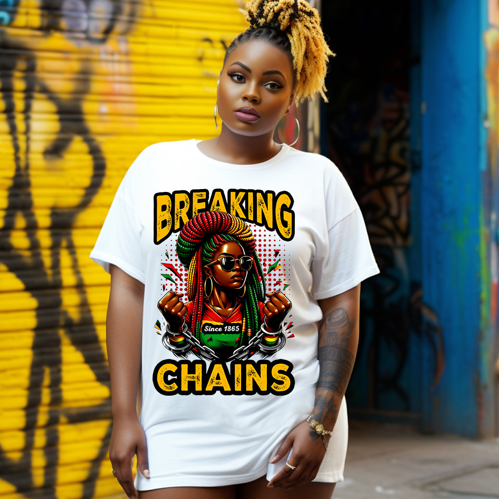 Breaking Chains DTF Transfer