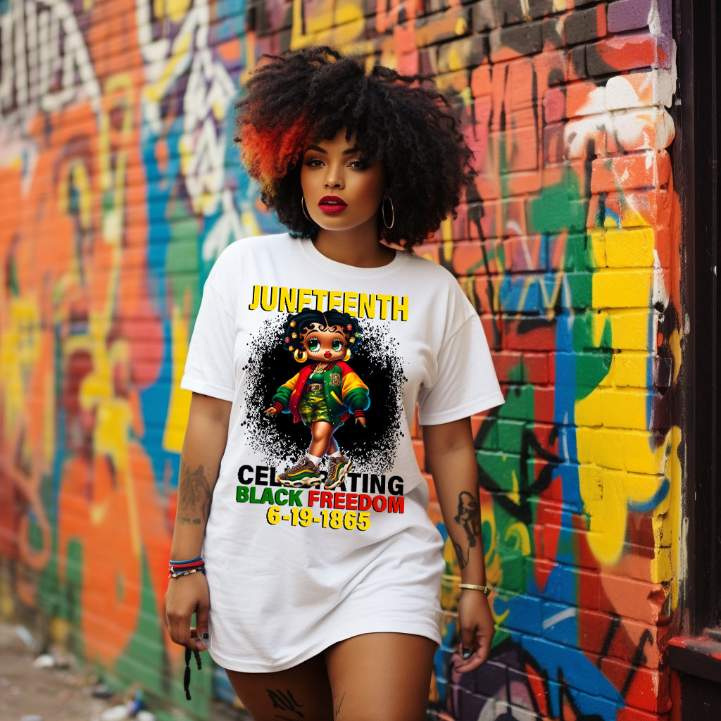 Juneteenth Celebrating DTF Transfer