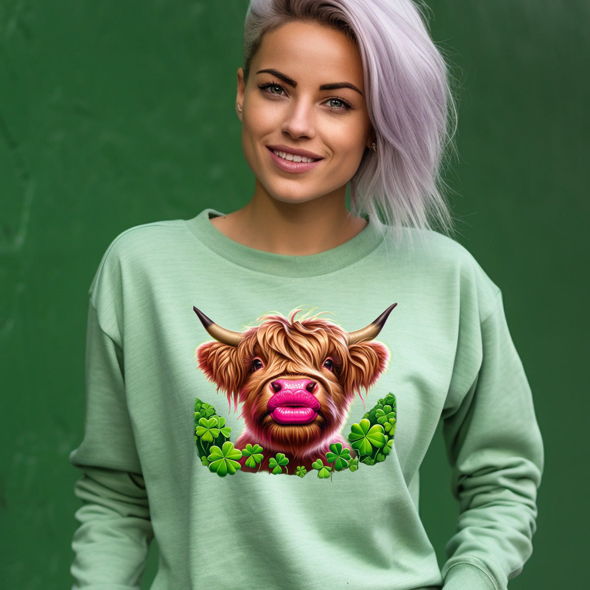 Highland Cow DTF Transfer