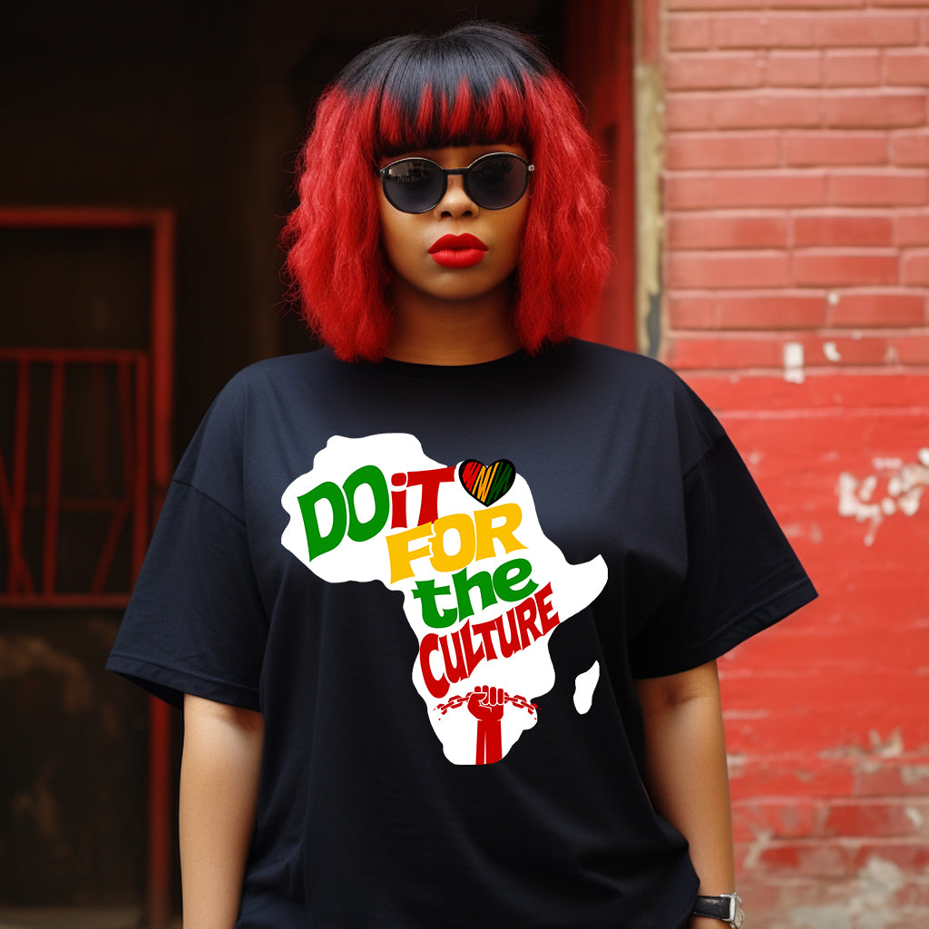 Do It For the Culture DTF Transfer-white