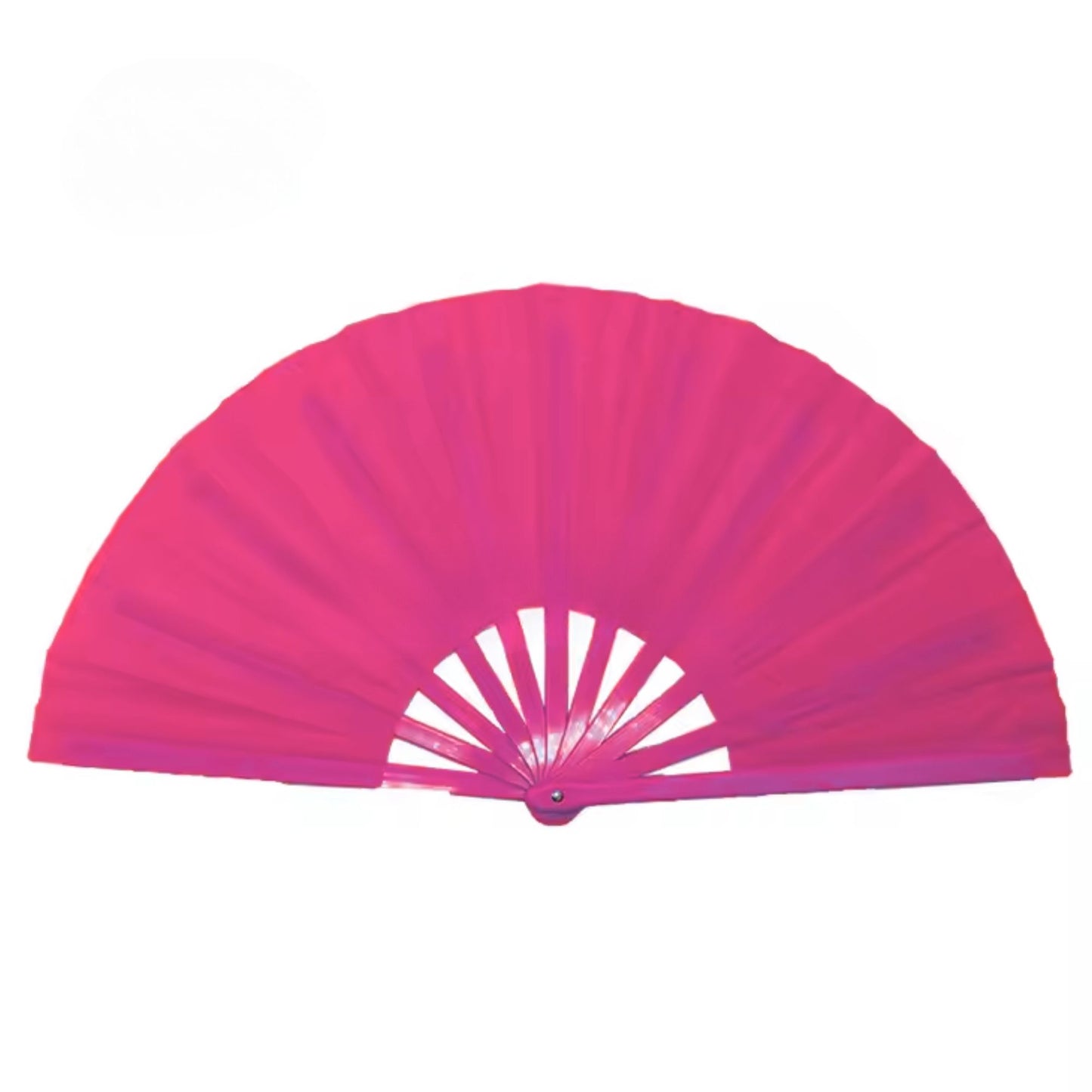 Fuchsia on Fuchsia Clack Fan - Assembled