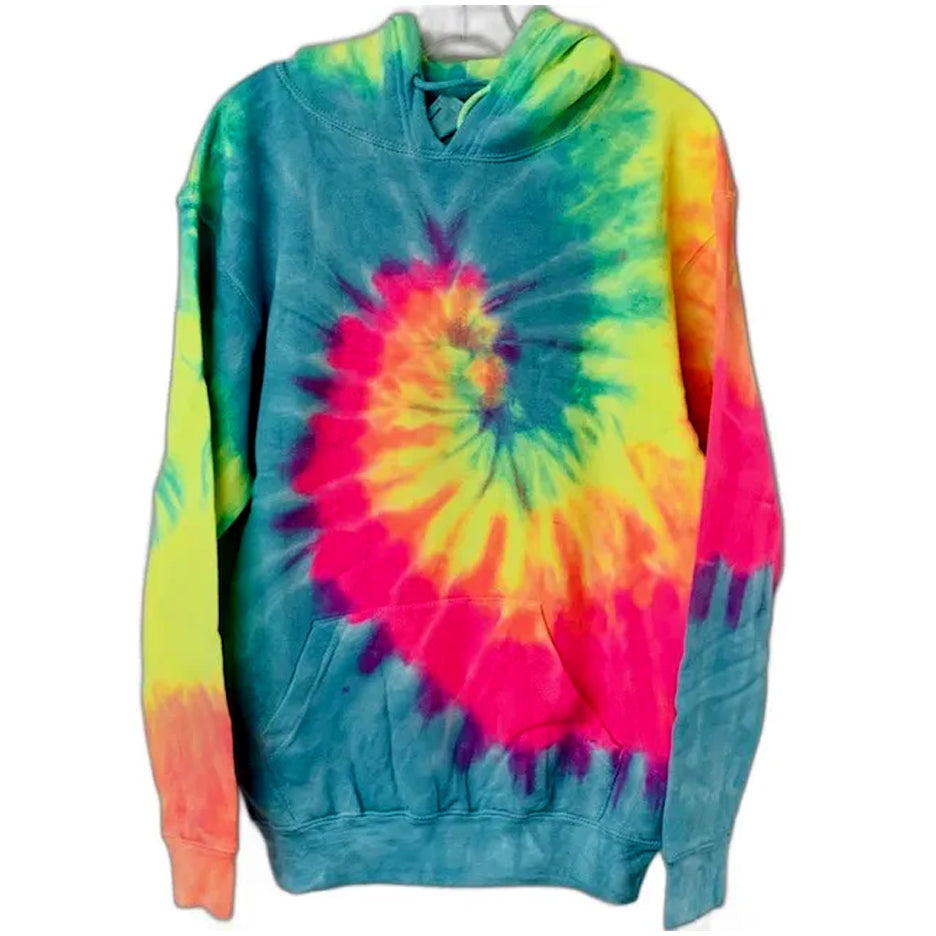 Adult Tie Dye Pullover Hoodie – 12 Pieces