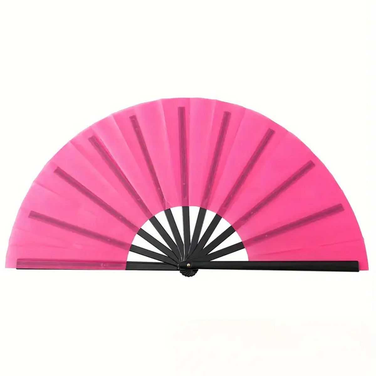 Pink on Black Clack Fan - Assembled