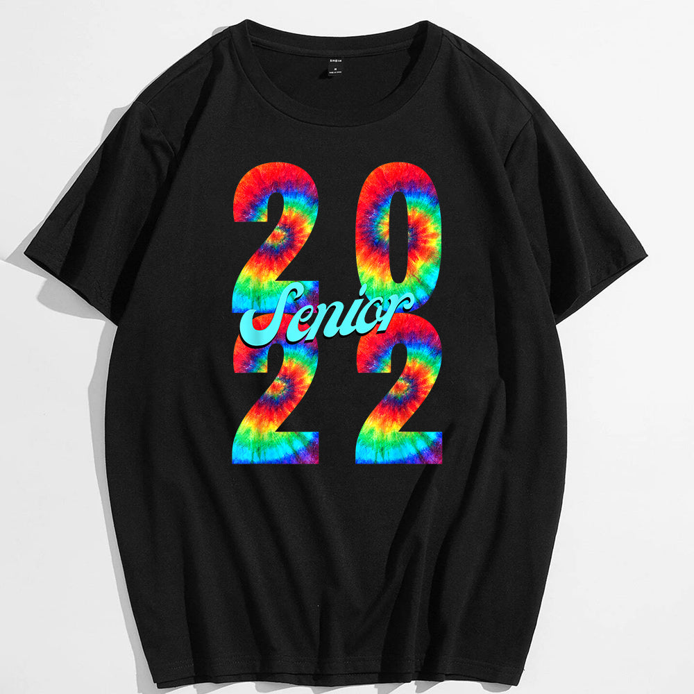 (Current Year) Tie Dye Senior DTF Transfers