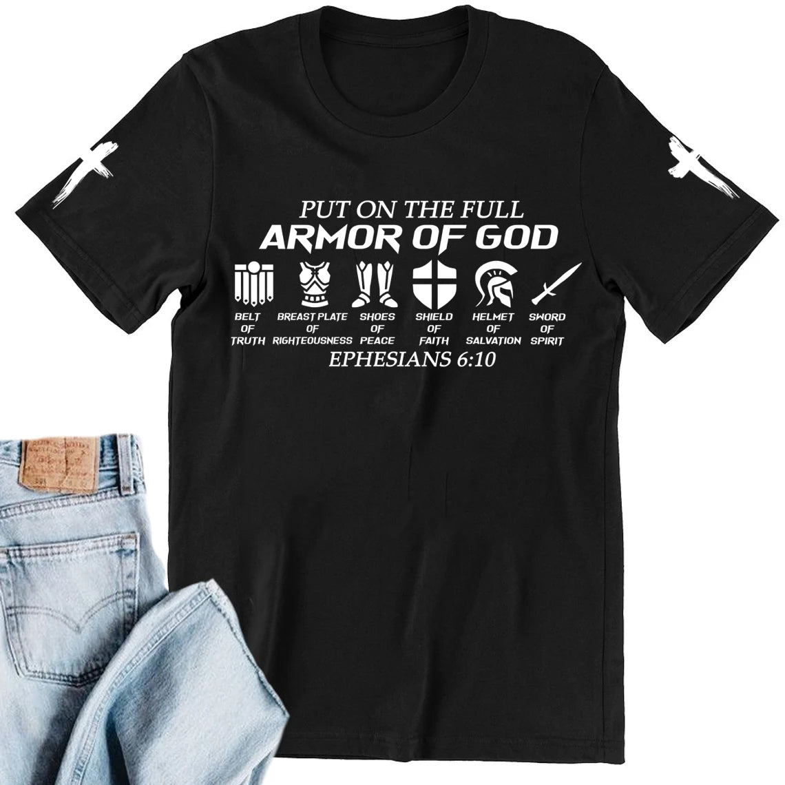 Armor of God DTF Transfer