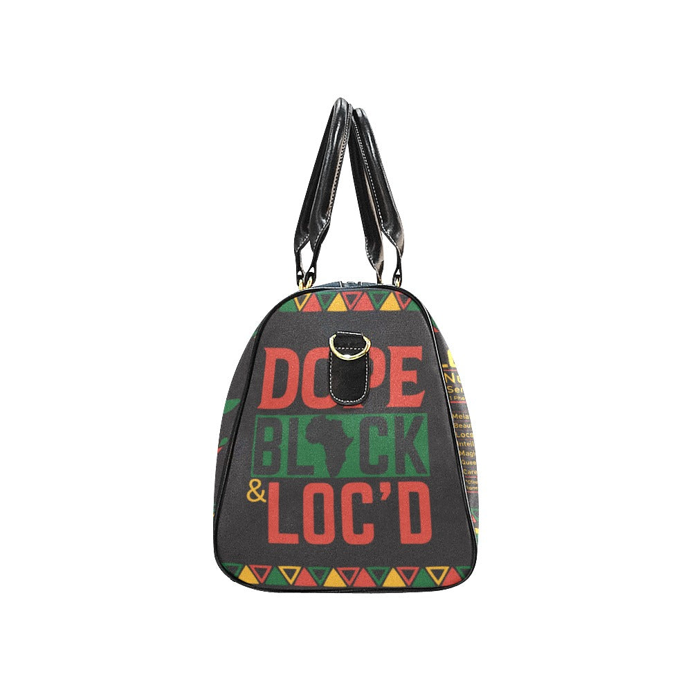 Dope Black Locd Travel Bag