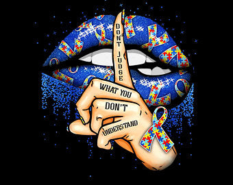 Autism Lips DTF Transfer