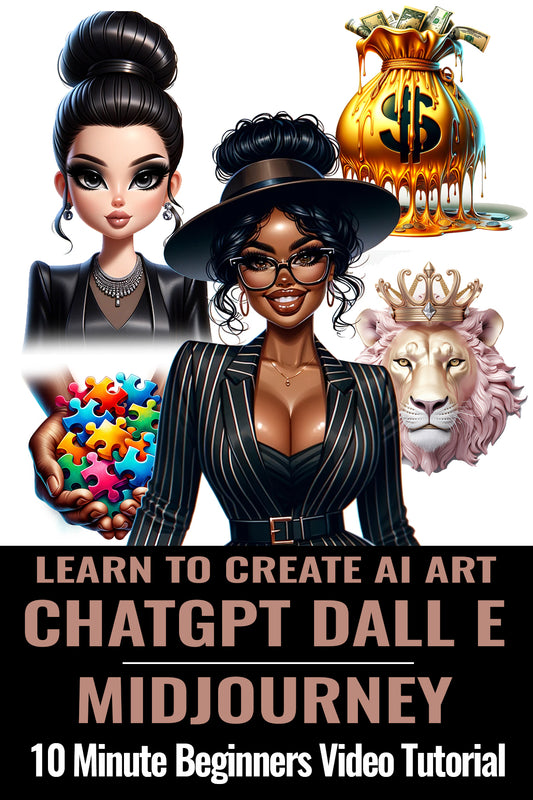 LEARN HOW TO CREATE AI ART VIDEO COURSE & PROMPT GUIDE