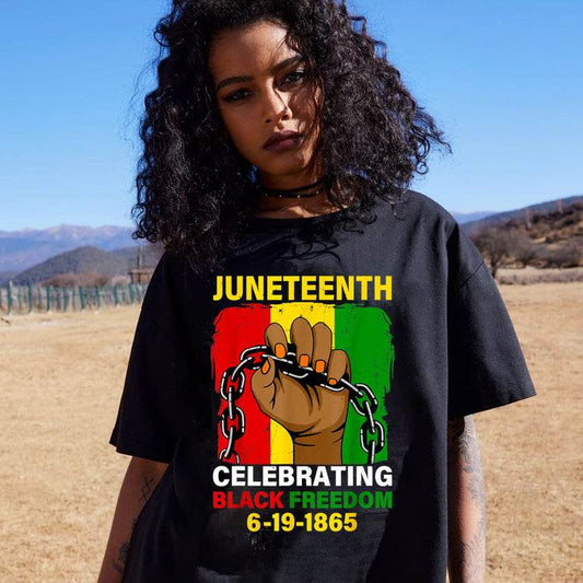Juneteenth Fist Nails PNG Only