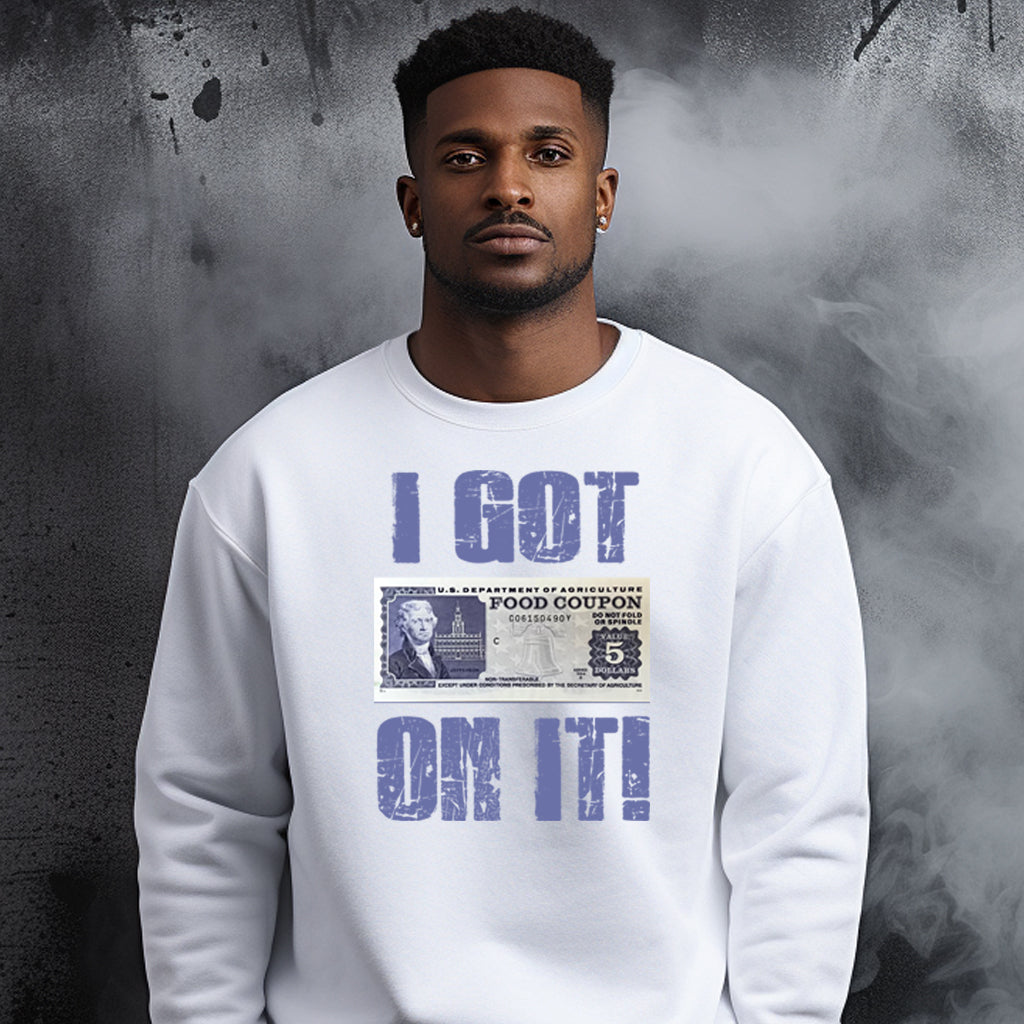 I Got 5 On It purple DTF Transfer-sale