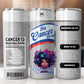 Big Cancer Energy 20 oz UV DTF Tumbler Full Wrap