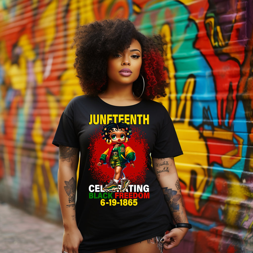 Juneteenth Celebrating DTF Transfer