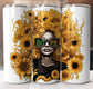 Dope Sunflowers Tumbler Sublimation Transfer