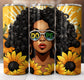 Dope Sunflowers Tumbler Sublimation Transfer