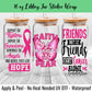 Faith Over Fear 16 Oz UV DTF Sticker Wrap