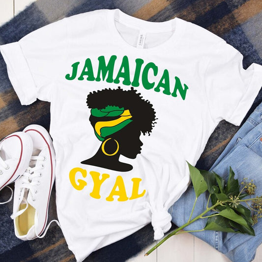 Jamaican Gyal DTF Transfer