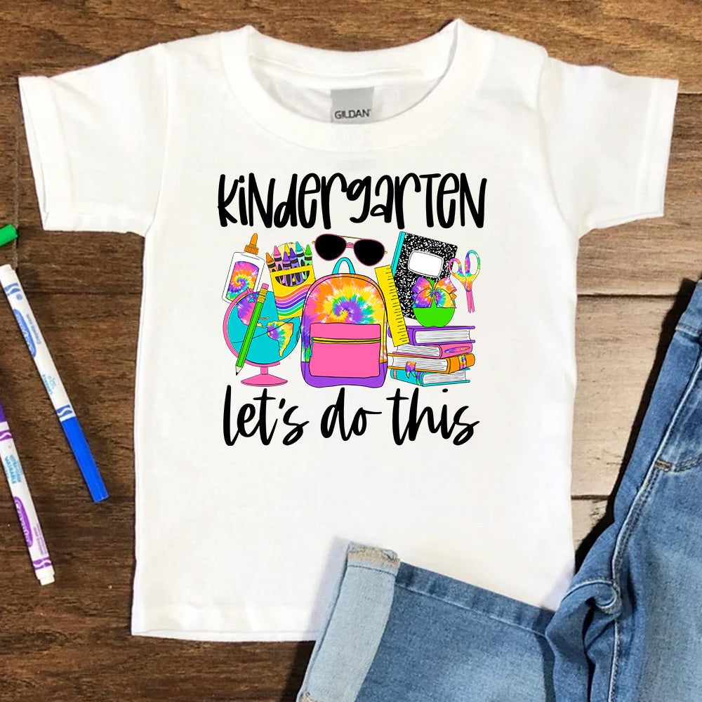 Kindergarten Let's Do This DTF Transfer – siplearnpress