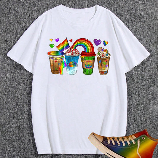LGBTQ Coffee DTF Transfer