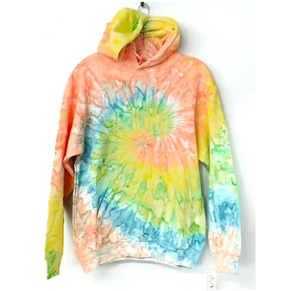 Adult Tie Dye Pullover Hoodie – 12 Pieces