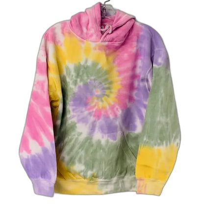 Adult Tie Dye Pullover Hoodie – 12 Pieces