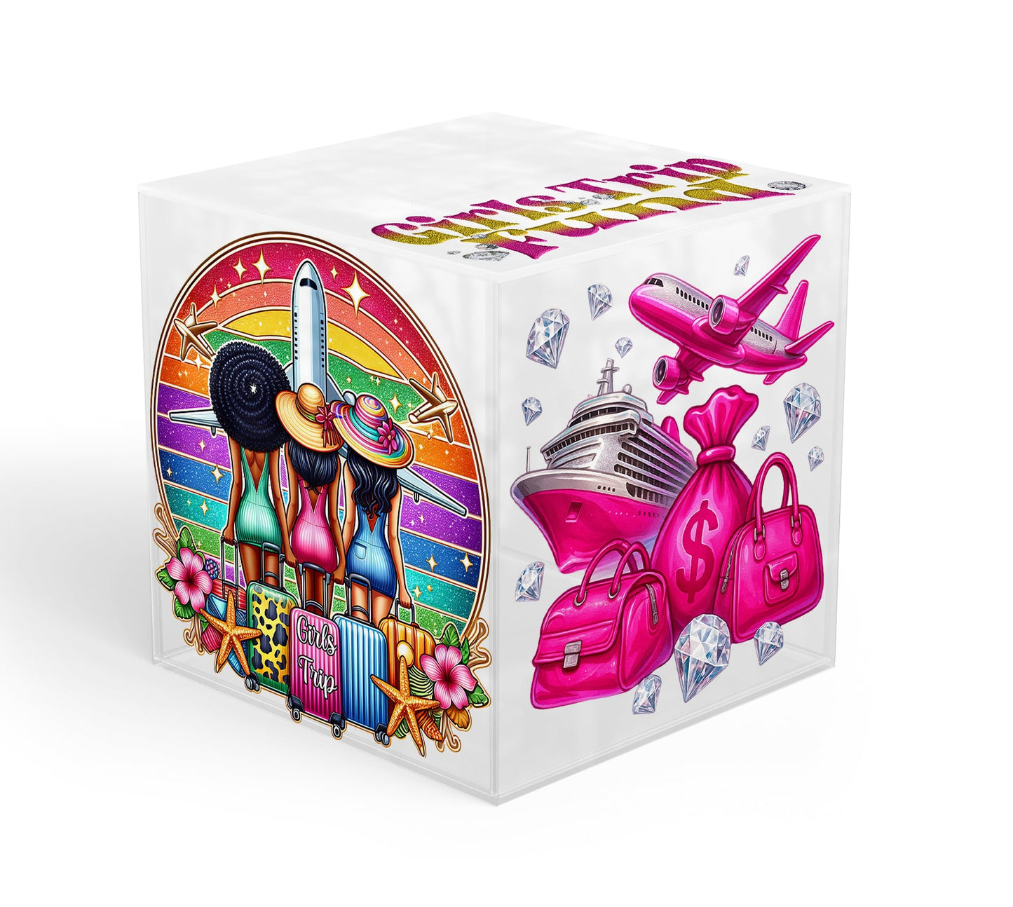 Girls Trip Smash Box UV DTF Stickers - 22 x24