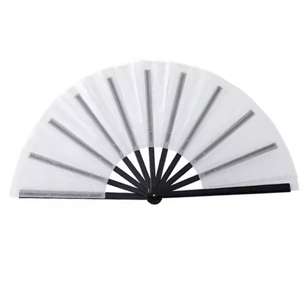 Black Ribs Sublimation Clack Fans - Not Assembled