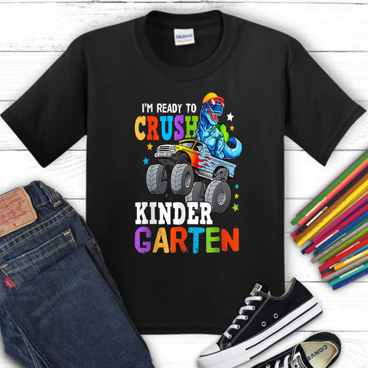 Crush Kindergarten Dino Truck2 DTF Transfer