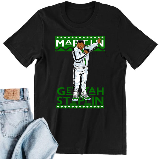Get Tah Steppin Hold Chest DTF Transfer - green