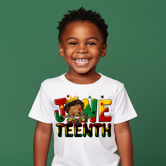 Juneteenth Prince Crown DTF Transfer