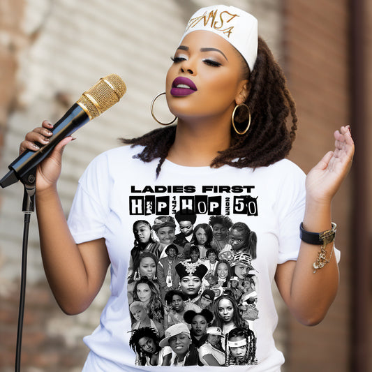 Ladies First Hip Hop 50 DTF Transfer-sale