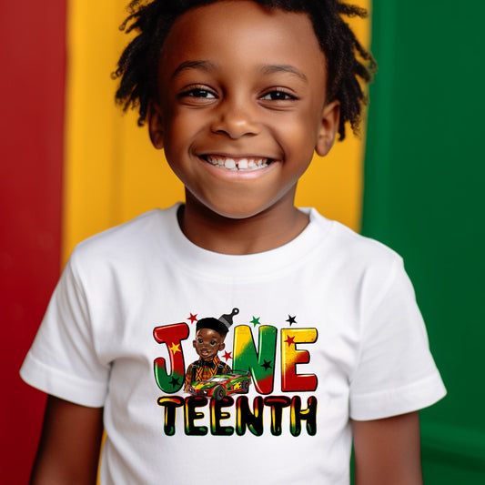 Little Black Boy Juneteenth DTF Transfer