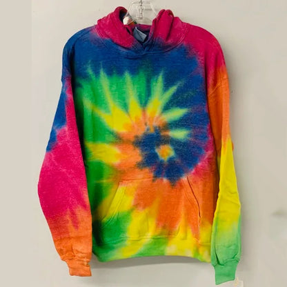 Adult Tie Dye Pullover Hoodie – 12 Pieces