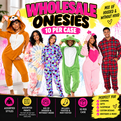 ✨Wholesale✨ Adult Animal Onesies