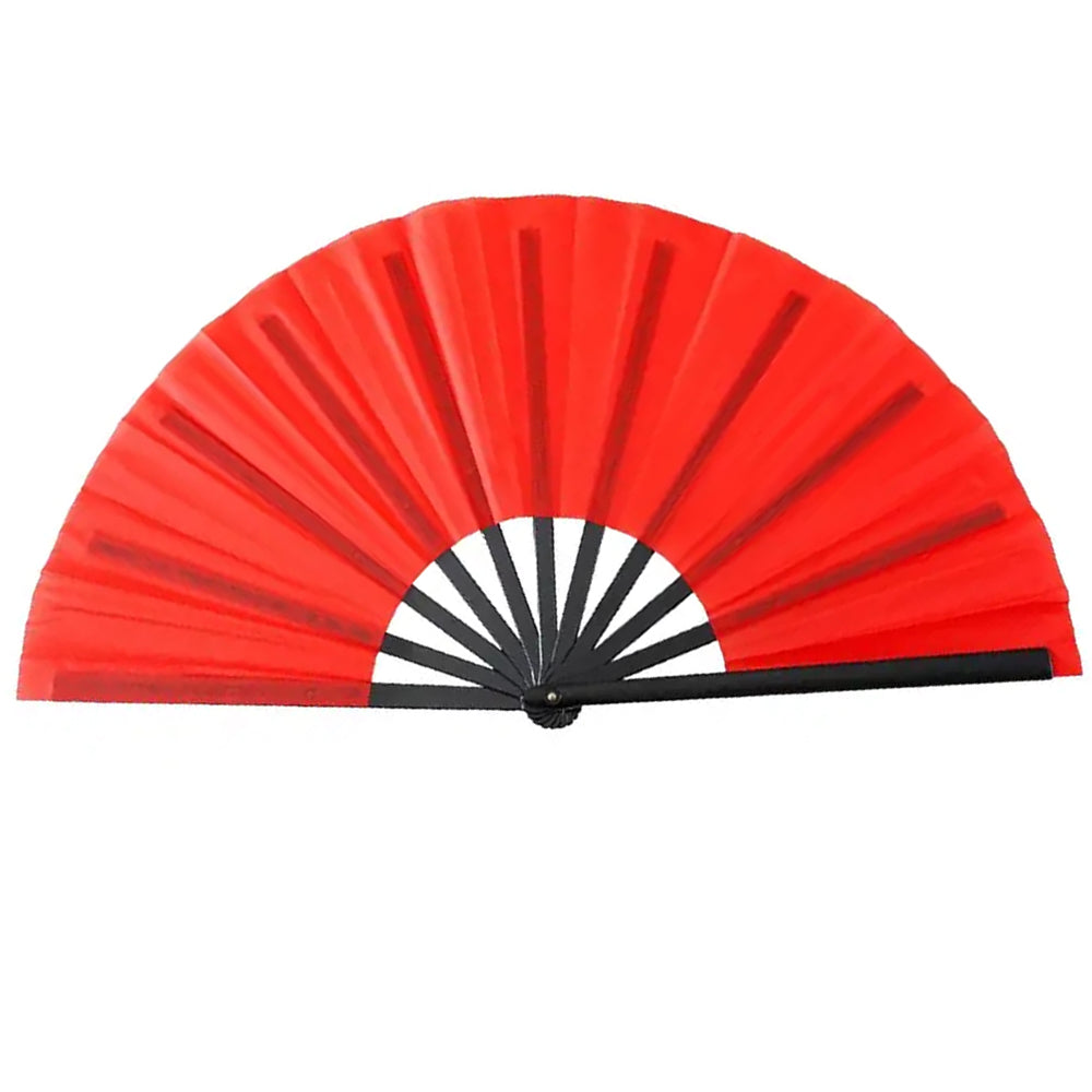 Red on Black Clack Fan - Assembled