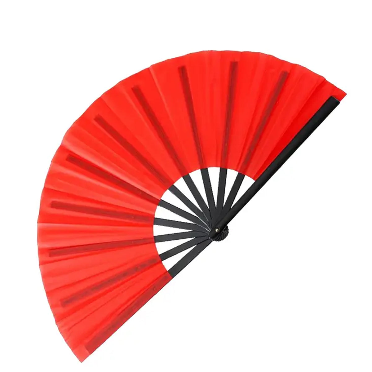 Red on Black Clack Fan - Assembled