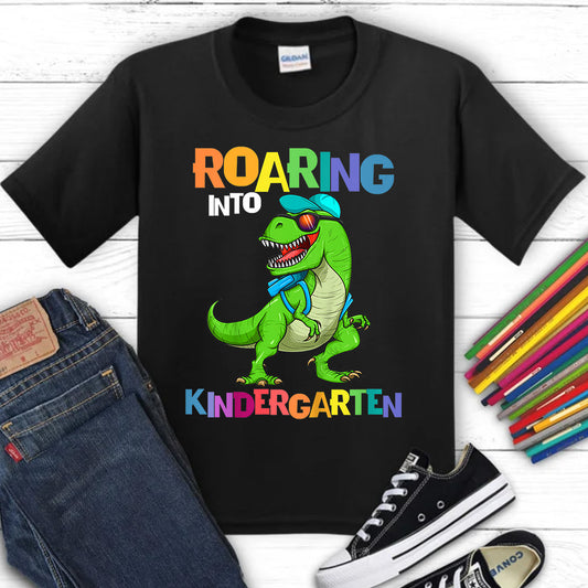 Roaring Into Kindergarten DTF Transfer