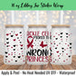 Wrong Princess Sickle Cell 16 Oz UV DTF Sticker Wrap