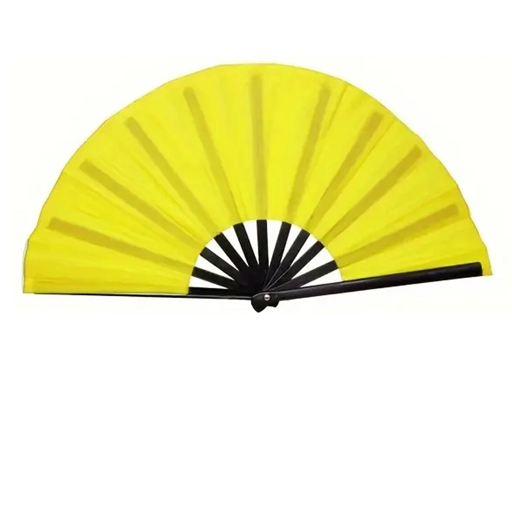 Yellow on Black Clack Fan - Assembled