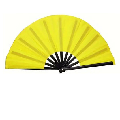 Yellow on Black Clack Fan - Assembled