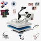 12" x 15" 5-in-1 Digital Swing-Away Heat Press Machine