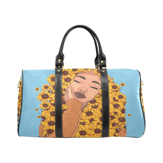 Sunflower Girl Travel Bag