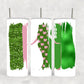 Pink Green 1908 20 oz UV DTF Tumbler Full Wrap