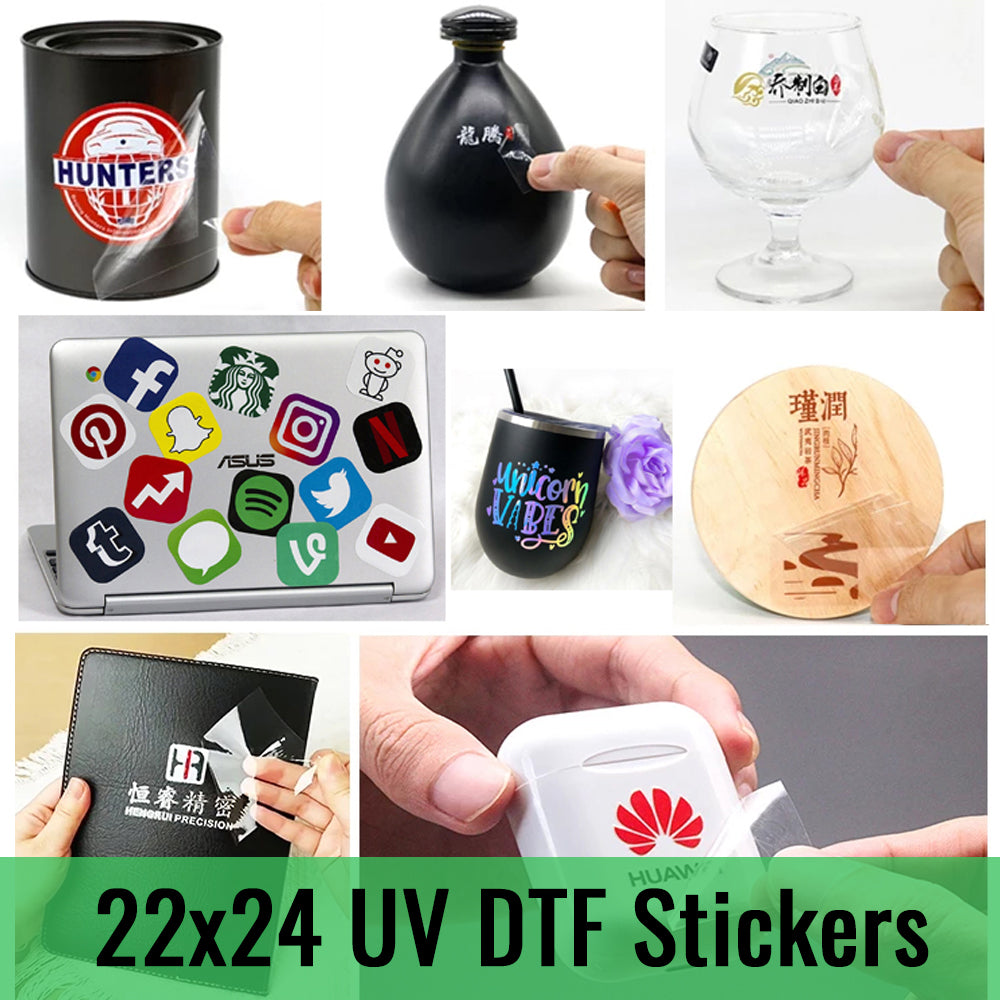 Custom UV DTF Stickers