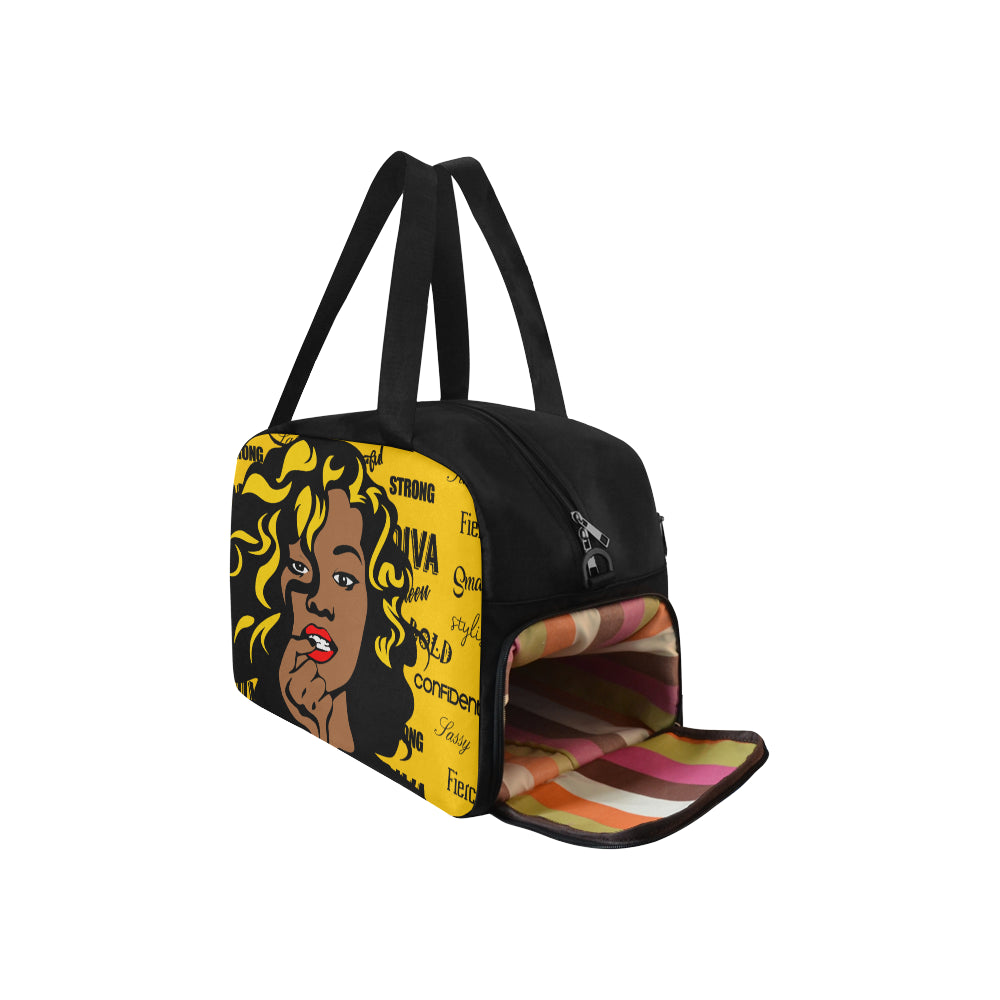 Honey Diva Yellow Weekend Handbag