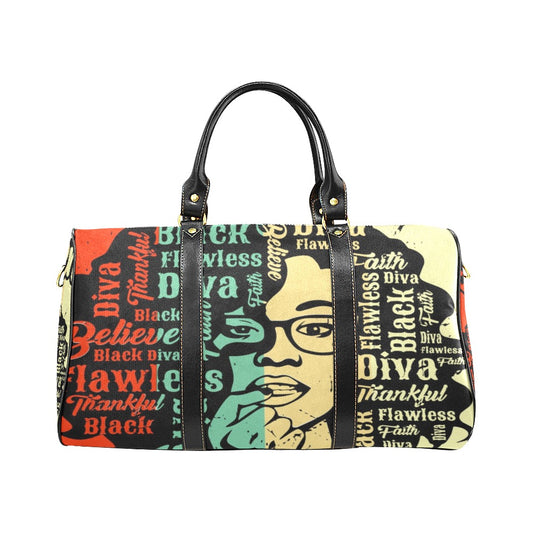 Melanin Queen Travel Bag