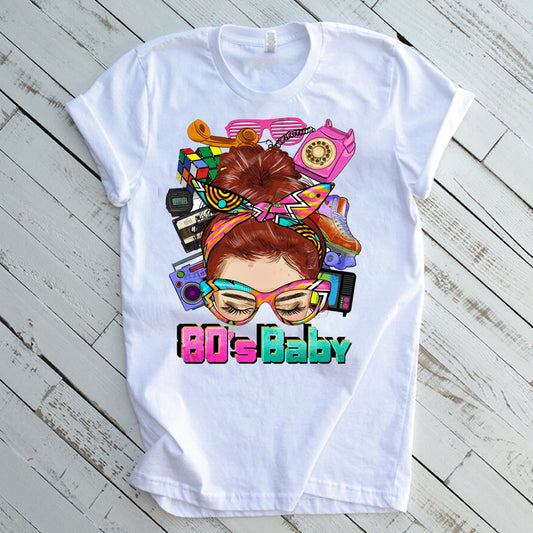 80s Baby Redhead DTF Transfer