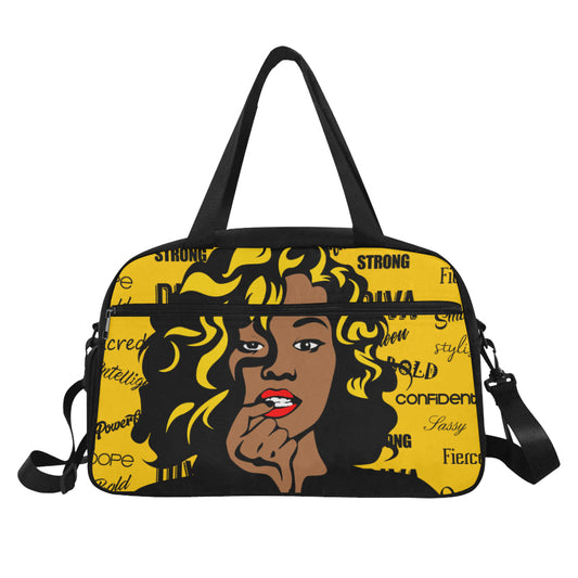 Honey Diva Yellow Weekend Handbag