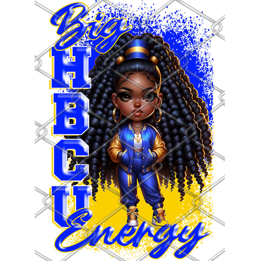 Big HBCU Energy Allen DTF Transfer