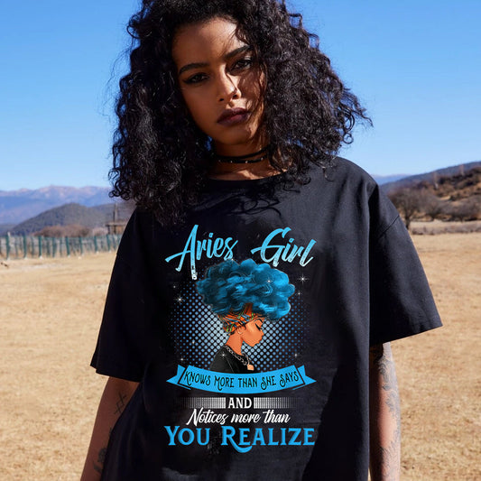 Aries Girl DTF Transfer