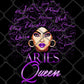 Aries Purple Queen DTF Transfer